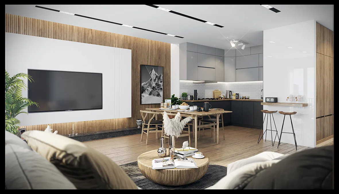 Angel City 1+1 Oturma Odası