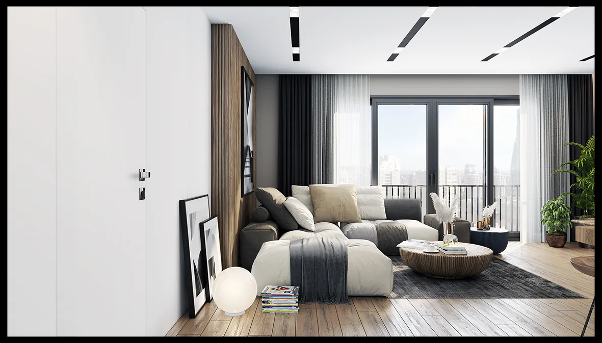 Angel City 1+1 Yatak Odası