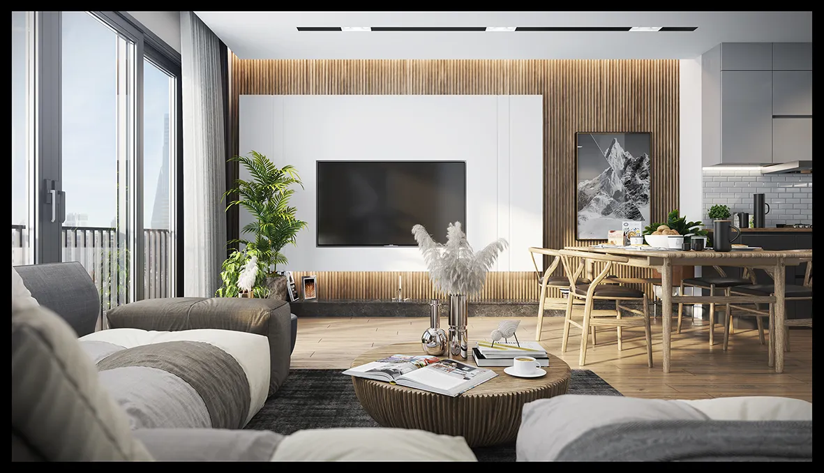 Angel City 1+1 Oturma Odası