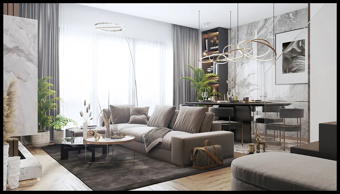 Angel City 3+1 Oturma Odası